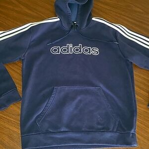 ADIDAS Navy Blue Hoodie